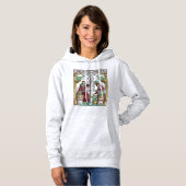 Mittelalterliche Alchimie Hoodie (Vorne ganz)