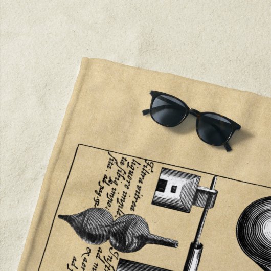 Mittelalterliche Alchimie Strandtuch (Beispiel)