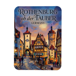 Mittelalterliche Altstadt, Rothenburg ob der Taube Magnet