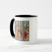 Mittelalterliche Amputierungsszene Tasse (Vorderseite Links)