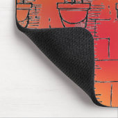 Mittelalterliche Architektur Mousepad (Ecke)