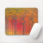 Mittelalterliche Architektur Mousepad (Mit Mouse)
