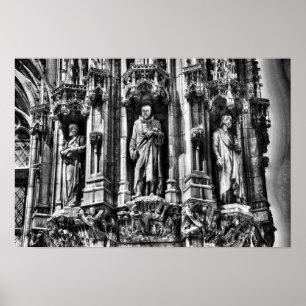 Mittelalterliche Architektur von Leuven Poster
