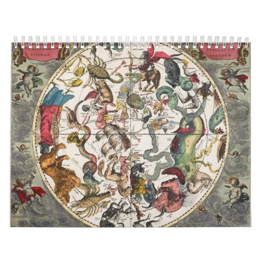 Mittelalterliche Astrologie und Astronomie Kalender (Titelbild)