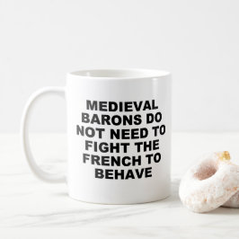 Mittelalterliche Barons-Tasse Kaffeetasse
