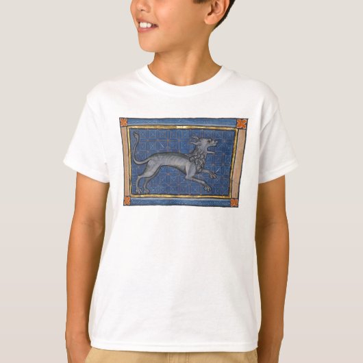Mittelalterliche Bestiary Hyena c. 1270 T-Shirt (Vorderseite)