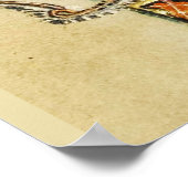 MITTELALTERLICHE BEWÄLTIGUNG,EINZIGARTIGES BEKÄMPF POSTER (Ecke)