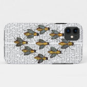 Mittelalterliche Bienen 2 Case-Mate iPhone Hülle (Rückseite (Horizontal))