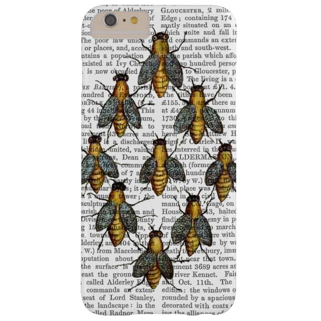 Mittelalterliche Bienen 2 Case-Mate iPhone Hülle (Rückseite)