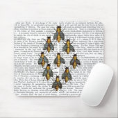 Mittelalterliche Bienen 2 Mousepad (Mit Mouse)