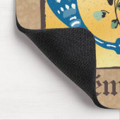 mittelalterliche blorbeleuchtete Buchstaben C Mono Mousepad (Ecke)