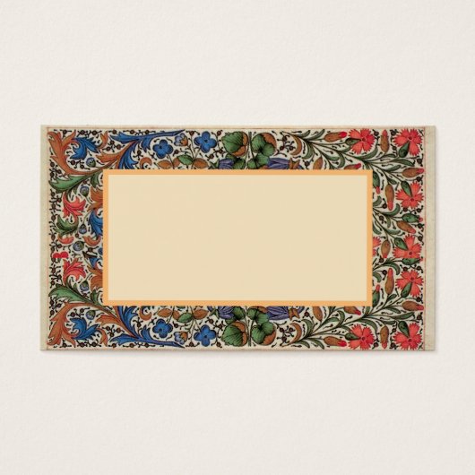 Mittelalterliche Blume (Vorderseite)