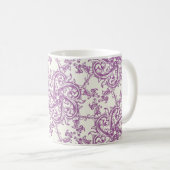 mittelalterliche Blumengefäß Kaffeetasse (VorderseiteRechts)
