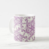 mittelalterliche Blumengefäß Kaffeetasse (Vorderseite Links)