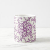 mittelalterliche Blumengefäß Kaffeetasse (Mittel)