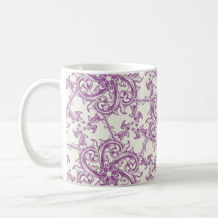 mittelalterliche Blumengefäß Kaffeetasse