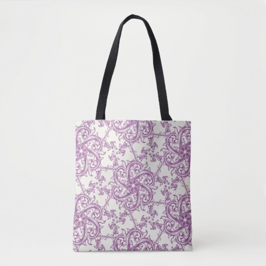 mittelalterliche Blumenmuster-Tasche Tasche (Vorderseite)