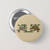 Mittelalterliche Boarenjagd Button (Vorne & Hinten)