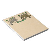 Mittelalterliche Boarenjagd Notizblock (angewinkelt)