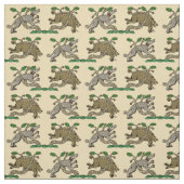 Mittelalterliche Boarenjagd Stoff (Muster)