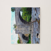 Mittelalterliche Brücke in Zubiri Puzzle (Vertikal)