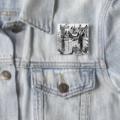 Mittelalterliche Burg Button (Beispiel)