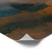 mittelalterliche Burg, Fantasiereich, Schloss im H Poster (Ecke)