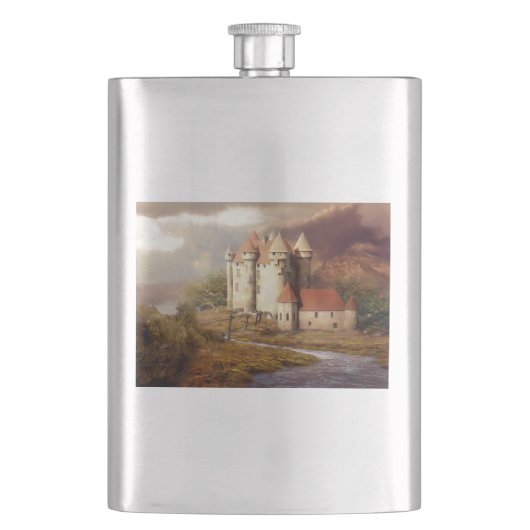 Mittelalterliche Burg Flachmann (Vorderseite)