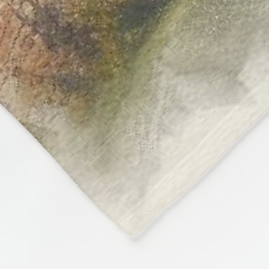 Mittelalterliche Burg im Tal des Massivs Fleecedecke (Ecke)