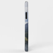 Mittelalterliche Burg mit Drachen - Personalisiert Case-Mate iPhone Hülle (Hinten/Rechts)