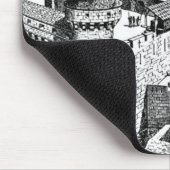 Mittelalterliche Burg Mouse Pad Mousepad (Ecke)