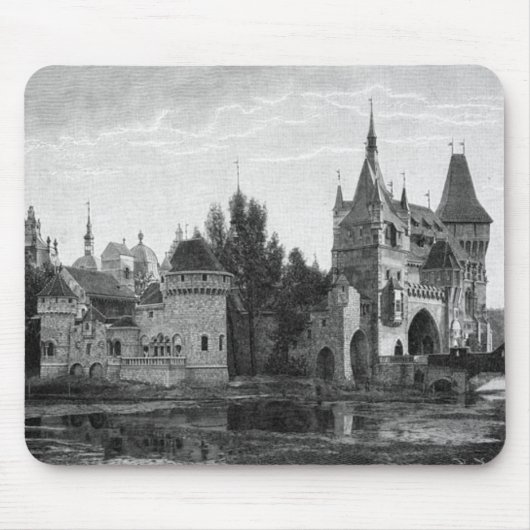 Mittelalterliche Burg Mouse Pad Mousepad (Vorne)