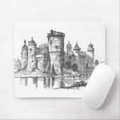 Mittelalterliche Burg Mouse Pad Mousepad (Mit Mouse)