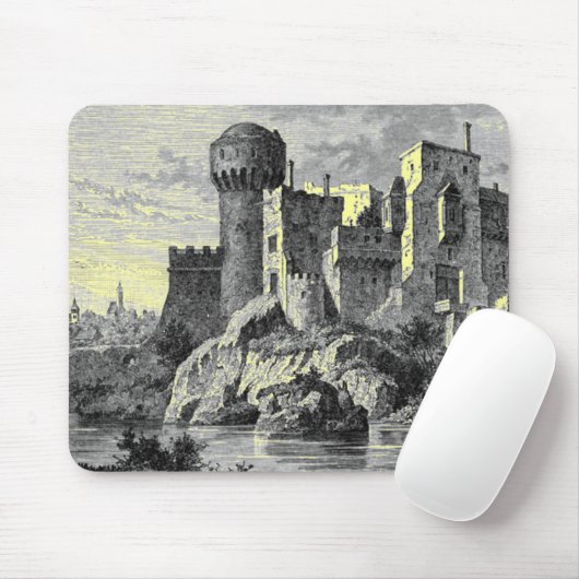 Mittelalterliche Burg Mouse Pad Mousepad (Mit Mouse)
