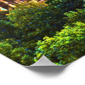 mittelalterliche Burg Poster (Ecke)