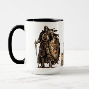 Mittelalterliche Burg Ritter Fantasy Historisch Fü Tasse
