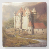 Mittelalterliche Burg Steinuntersetzer (Vorderseite)