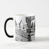 Mittelalterliche Burg Tasse (Links)