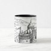 Mittelalterliche Burg Tasse (Zentrum)