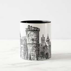 Mittelalterliche Burg Tasse