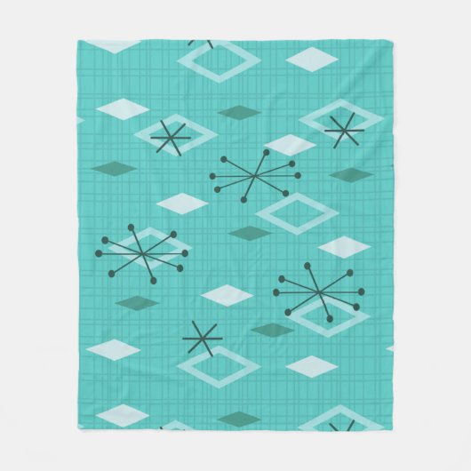 Mittelalterliche Burgen Fleecedecke (Vorderseite)