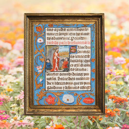 Mittelalterliche Christlich-katholische Auferstehu Poster