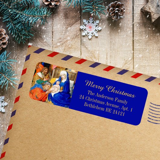 Mittelalterliche Christliche Drei Könige Frohe Wei