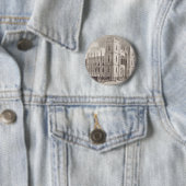 Mittelalterliche christliche Kirche Button (Beispiel)