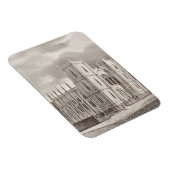 Mittelalterliche Christliche Kirche Magnet (Rechte Seite)