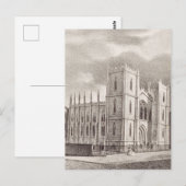 Mittelalterliche Christliche Kirche Postkarte (Vorne/Hinten)