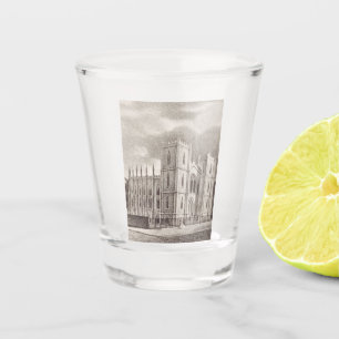 Mittelalterliche Christliche Kirche Schnapsglas