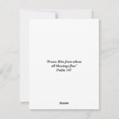 Mittelalterliche Christliche Weihnachten (Rückseite)