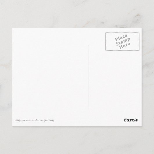 Mittelalterliche Damaskus-Diamanten, schwarz-weiß Postkarte (Rückseite)