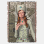 Mittelalterliche Dame Decke (Vorderseite Vertikal)